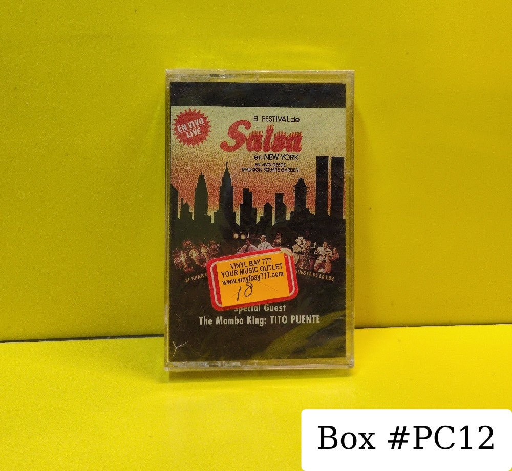 Various - El Festival De Salsa En New York: En Vivo Desde Madison Square Garden - 1997 - RMC 80713 - New - Sealed - Cassettes - Reissue