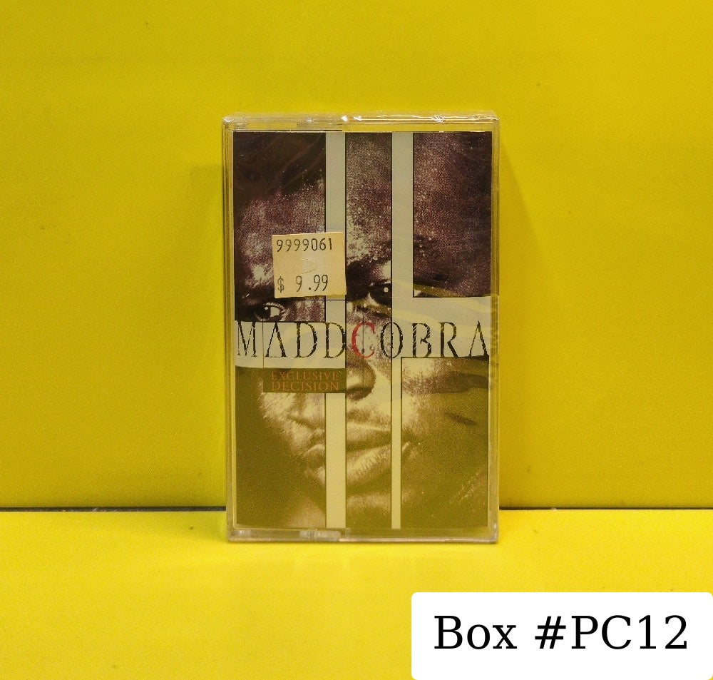Madd Cobra - Exclusive Decision - 1996 - VPCT 1474 - New - Sealed - Cassettes