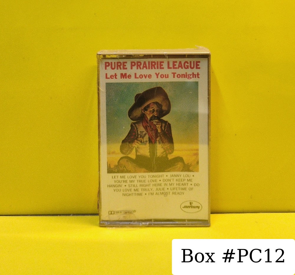 Pure Prairie League - Let Me Love You Tonight - 1989 - 838 585-4 - New - EX - Cassettes