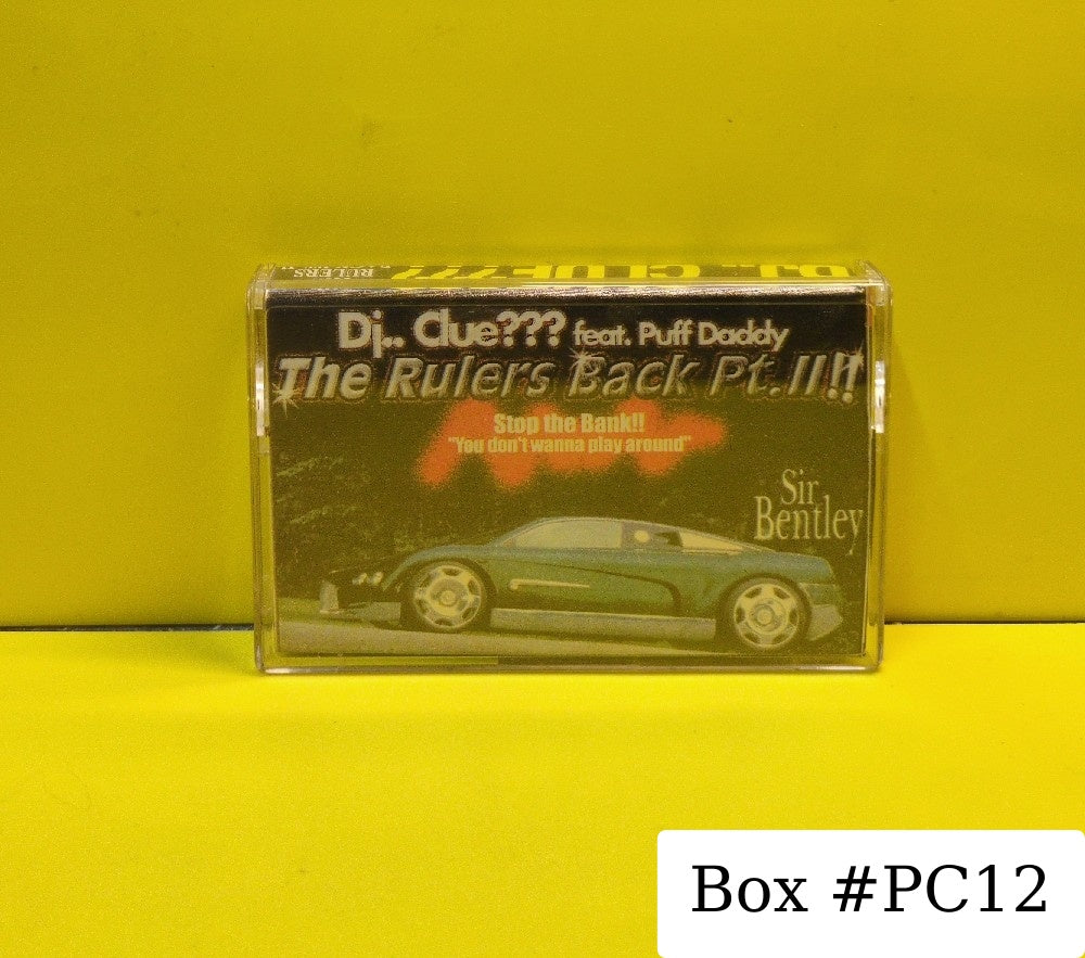 DJ.. Clue??? - The Rulers Back Part II - Used - EX - Cassettes - Maxell Tape