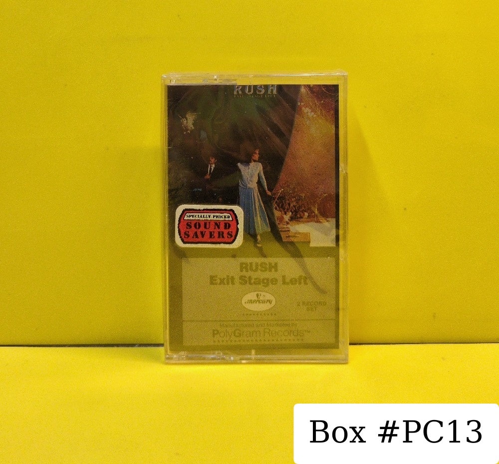 Rush - Exit...Stage Left - 822 551-4 M-2 - New - Sealed - Cassettes - Reissue