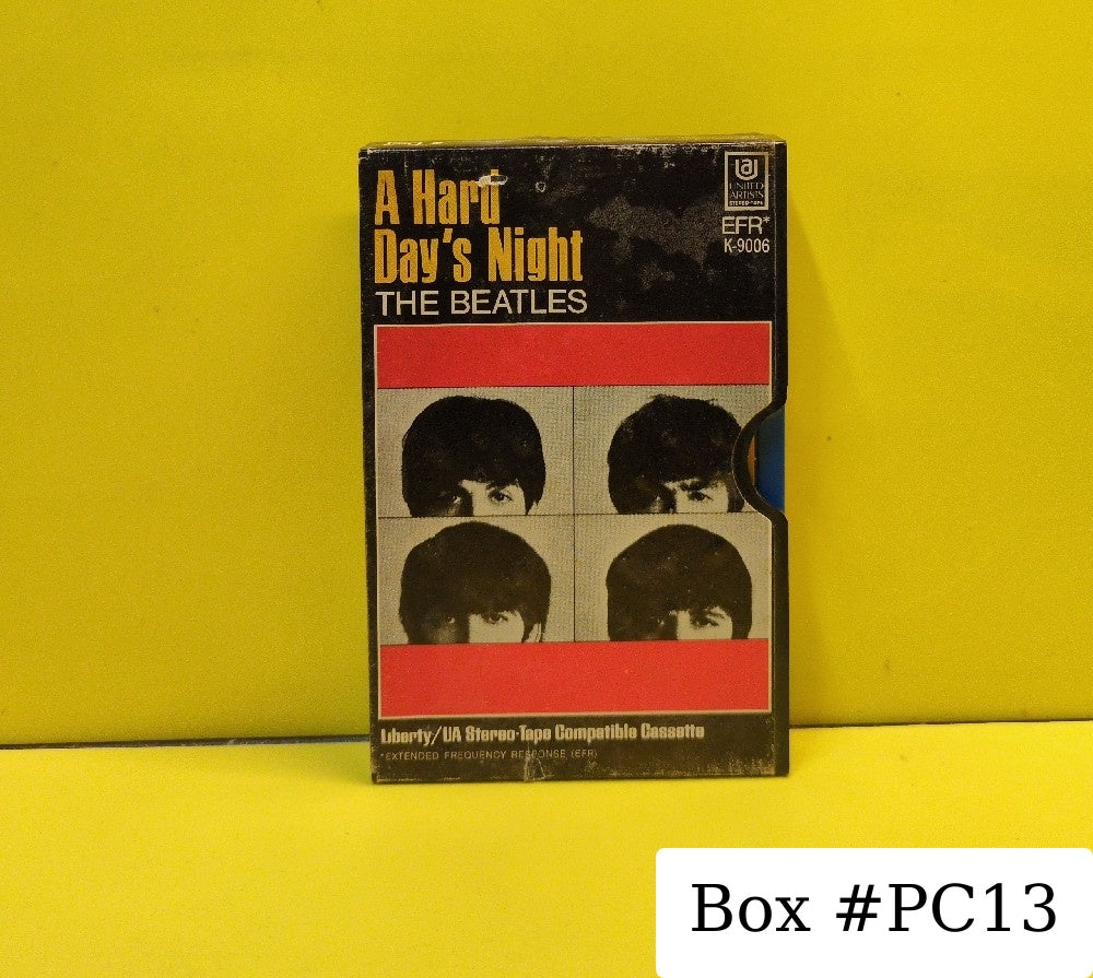 The Beatles - A Hard Day's Night - 1970 - K-9006 - Used - EX - Cassettes - Blue A-Side, White B-Side, Orange Labels
