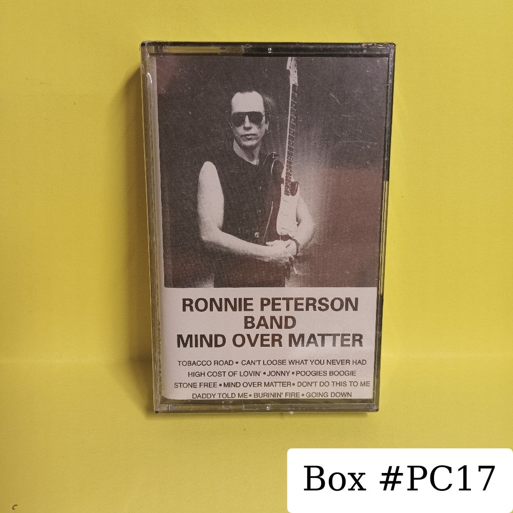 Ronnie Peterson Band - Mind Over Matter - New - Sealed - Cassettes