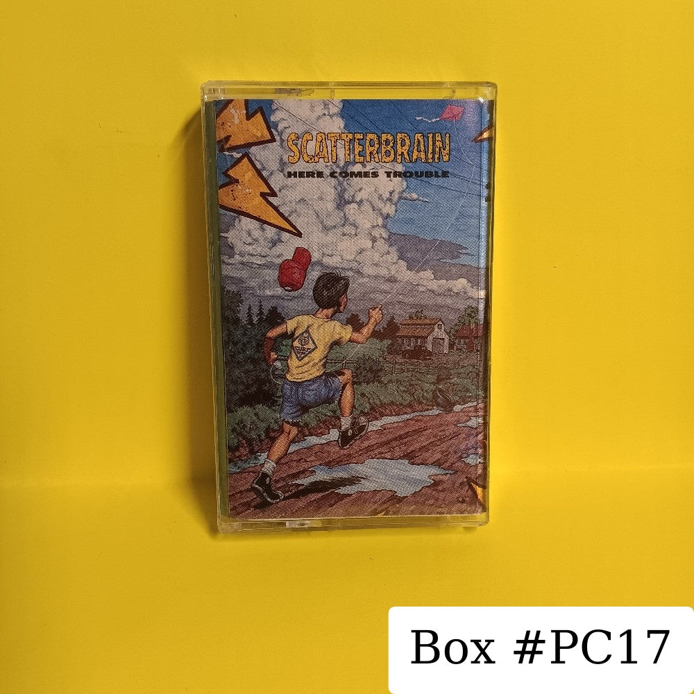 Scatterbrain - Here Comes Trouble - 1990 - 88561-3012-4 - Used - EX - Cassettes