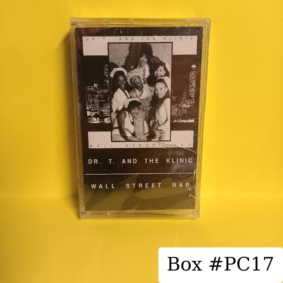 Dr. T And The Klinic - Wall Street Rap - 1990 - PR777C - New - Sealed - Cassettes