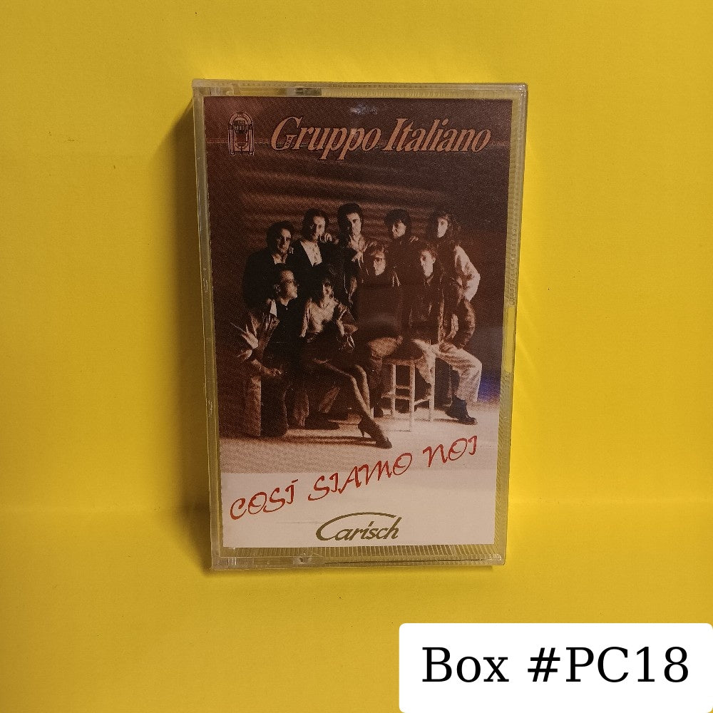 Gruppo Italiano - Cosi Siamo Noi ITALY - 1990 - NL 27 - New - Sealed - Cassettes
