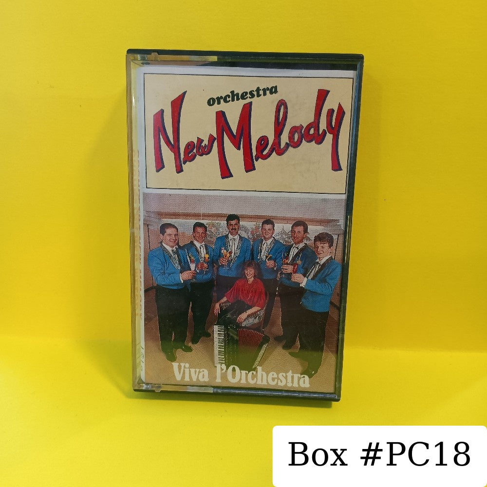 Orchestra New Melody - Viva L'Orchestra Vol. 1 ITALY - NR-MC 001/89 - Used - EX - Cassettes