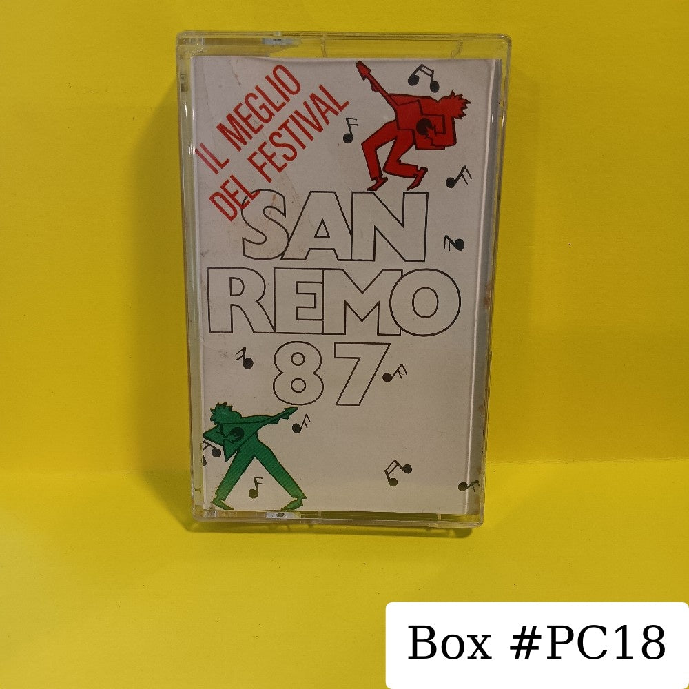 Various - San Remo '87 Il Meglio Del Festival ITALY - 1987 - 830 990-4 - Used - EX - Cassettes