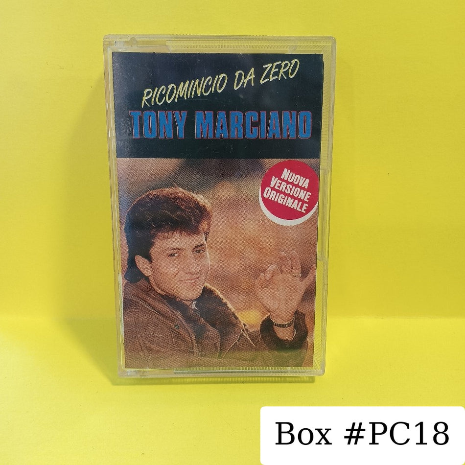 Tony Marciano - Ricomincio Da Zero ITALY - MC IM 811 - Used - EX - Cassettes