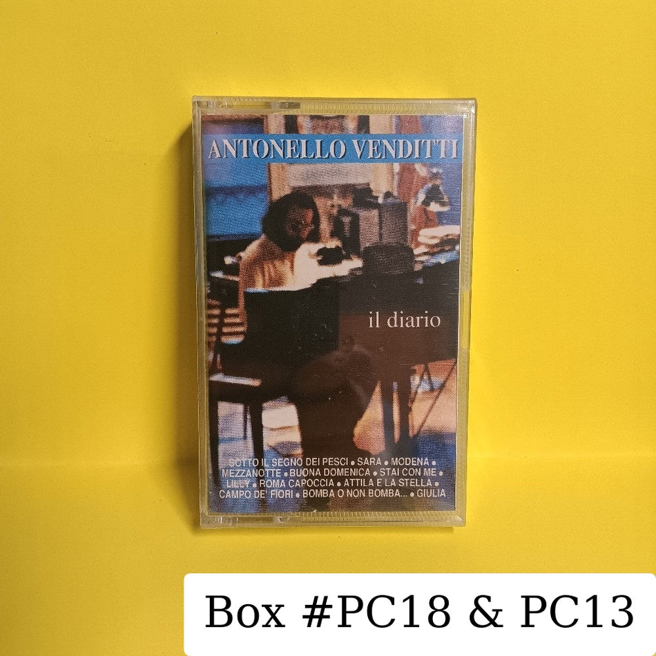 Antonello Venditti - Il Diario ITALY - 1991 - 848 583-4 - New - Sealed - Cassettes
