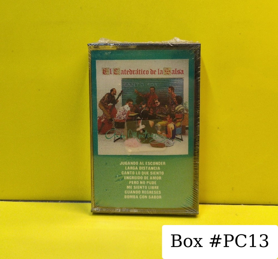 Andy Montañez - El Catedrático De La Salsa - 1991 - TH 2903 - New - Sealed - Cassettes