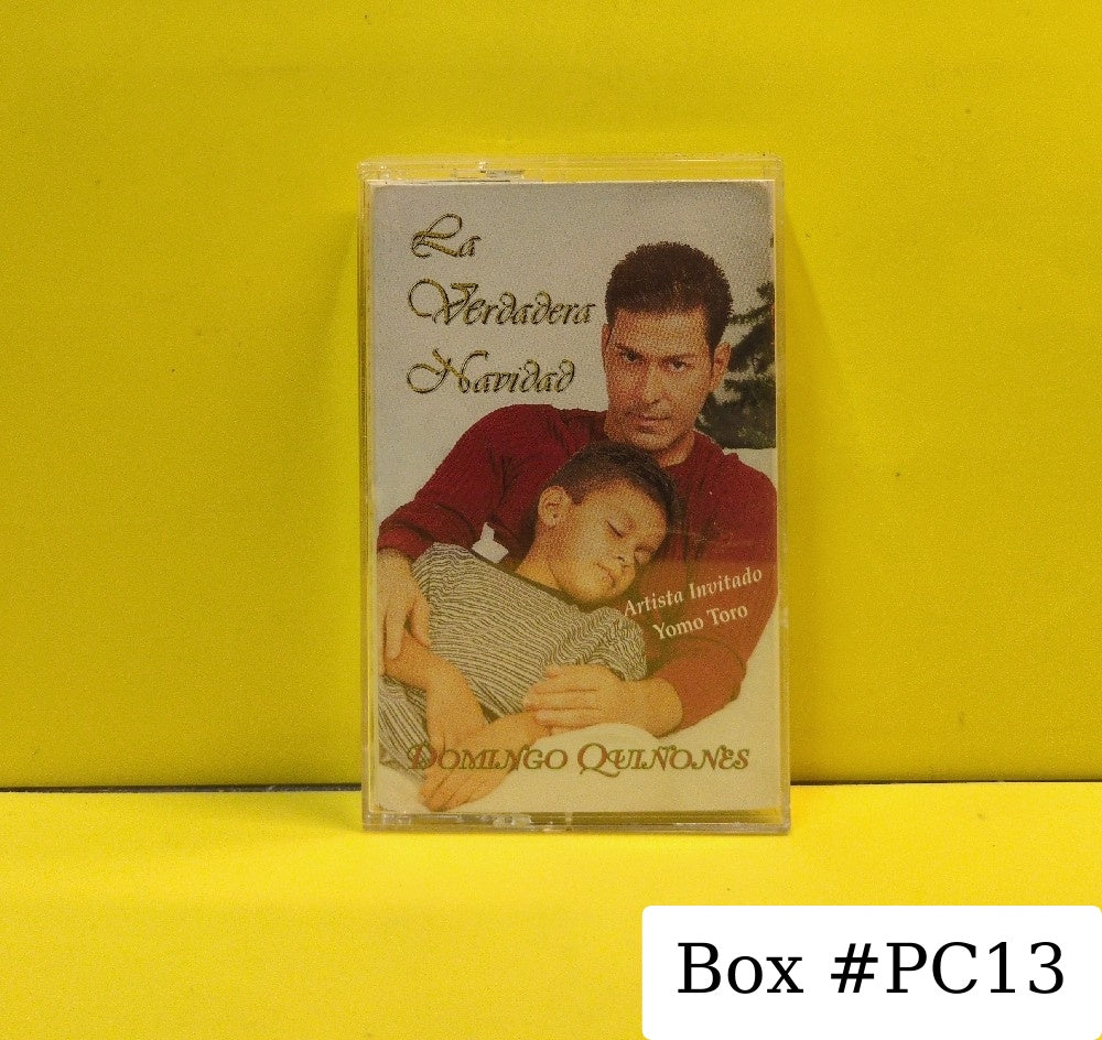 Domingo Quinones - La Verdadera Navidad - 1998 - RMC 82301 - Used - EX - Cassettes