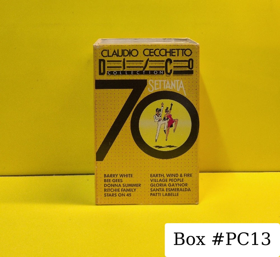 Claudio Cecchetto Presents Various - Disco 70 Collection - 1987 - 816 520-4 - Used - EX - Cassettes - 3xCassette Set - Italy Import - Clear Tape, Black Paper Labels