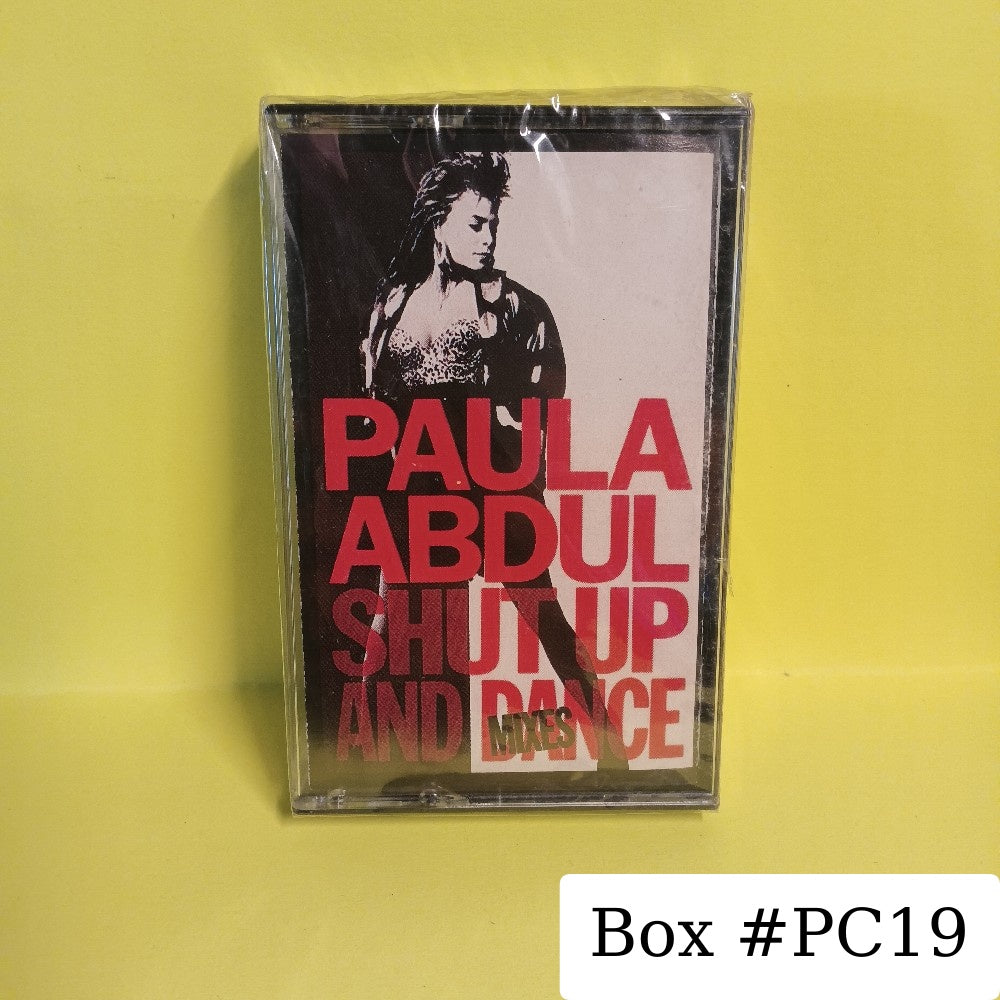 Paula Abdul - Shut Up And Dance (The Dance Mixes) CLUB - 1990 - 91362-4 / C180326 - New - Sealed - Cassettes