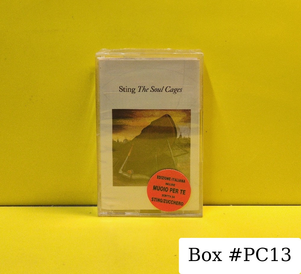 Sting - The Soul Cages - 1991 - 397 150-4 - New - Sealed - Cassettes - Italy Import