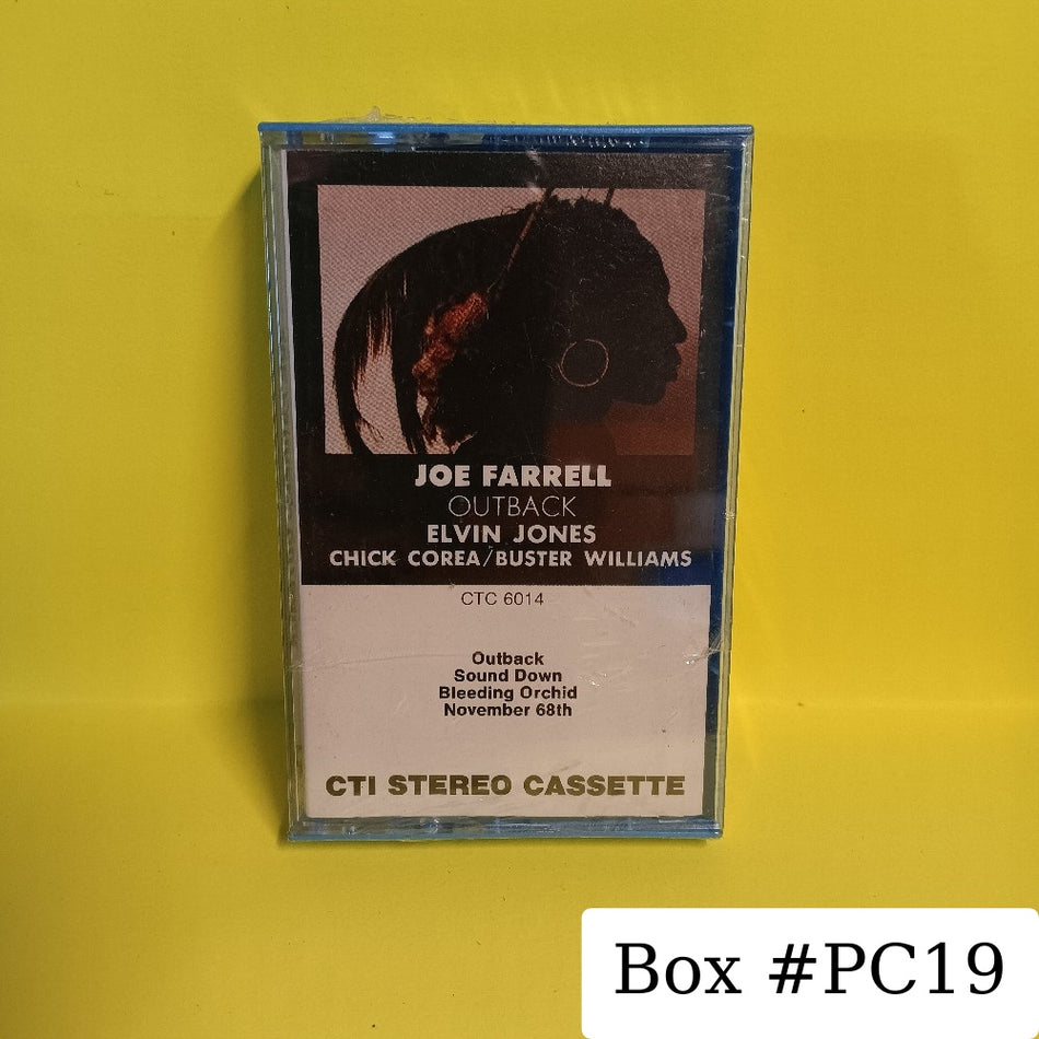 Joe Farrell - Outback - 1972 - CTC 6014 - New - Sealed - Cassettes