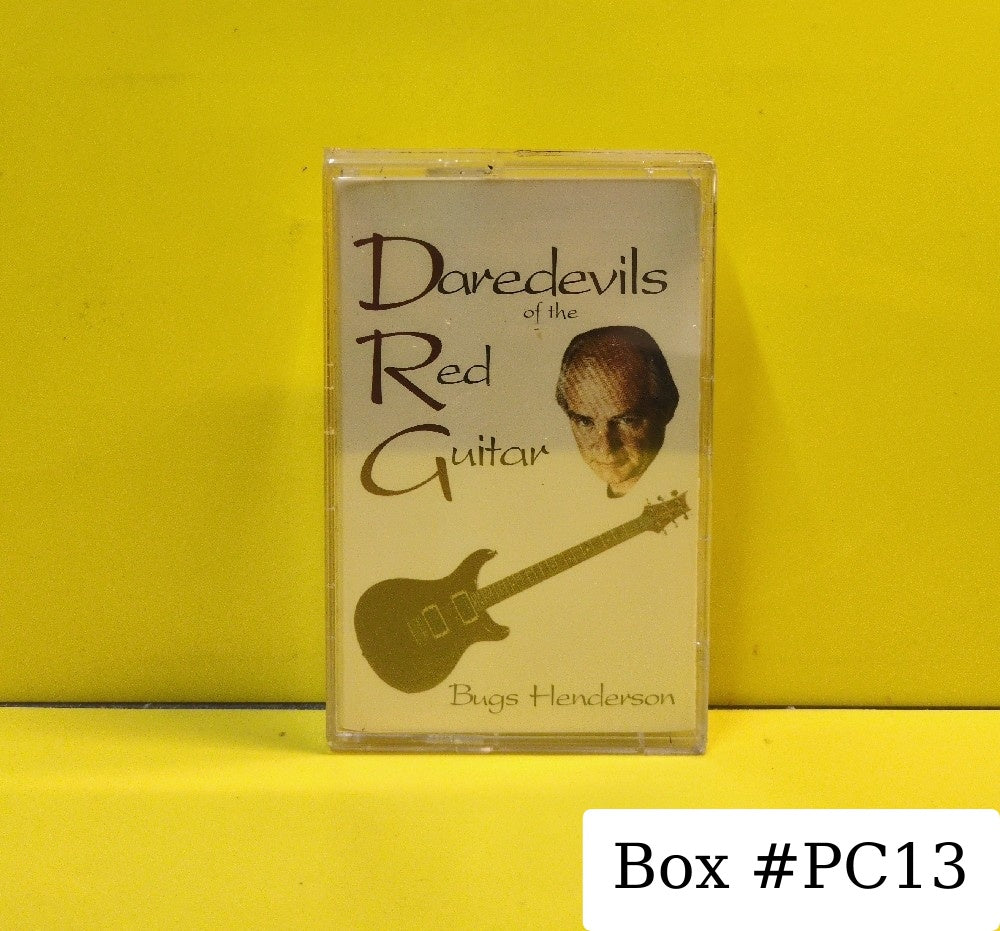 Bugs Henderson - Daredevils Of The Red Guitar - 1994 - New - Sealed - Cassettes