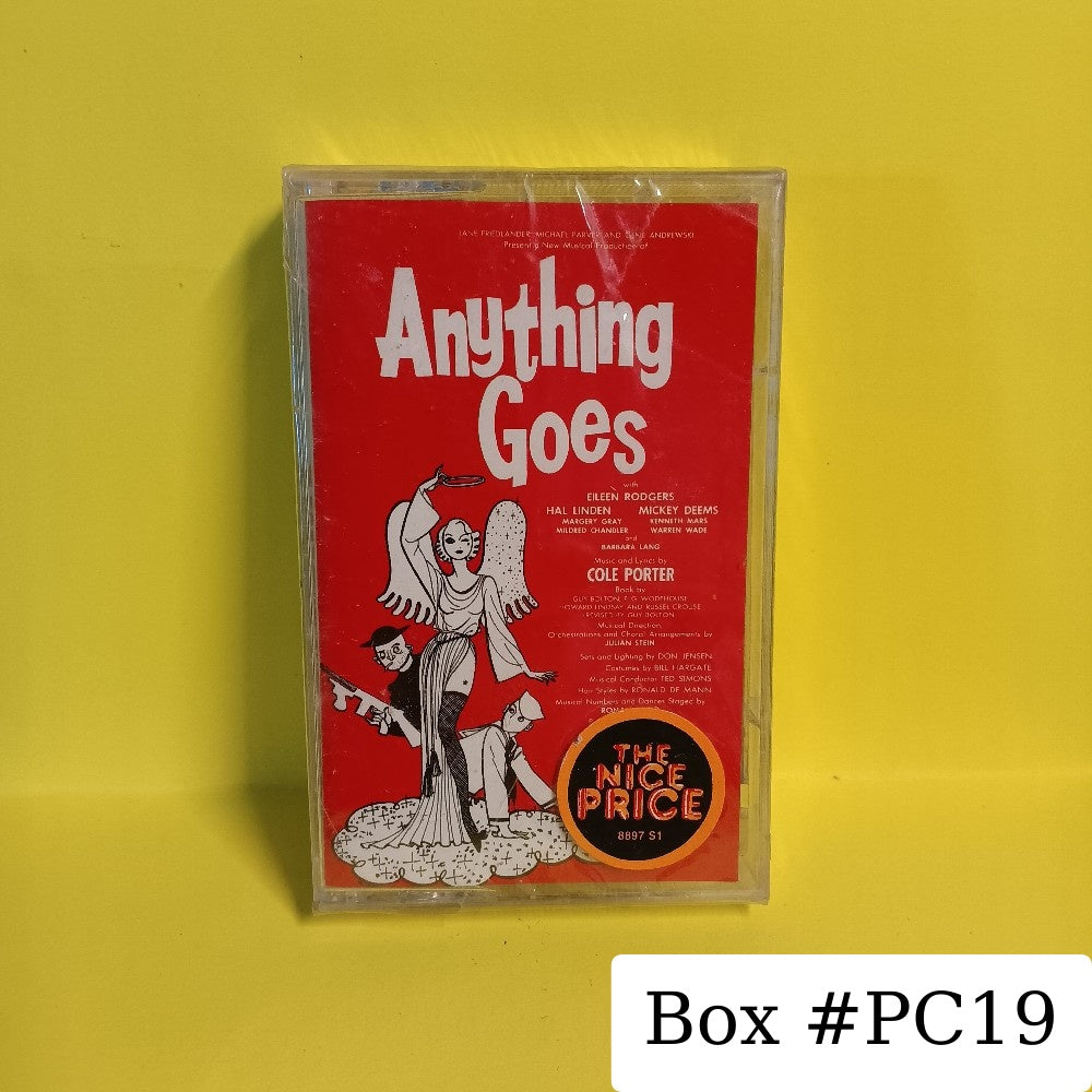 1962 Broadway Revival Cast - Anything Goes - JST 15100 - New - Sealed - Cassettes