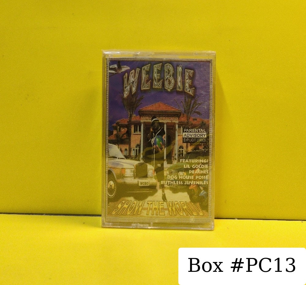 Weebie - Show The World - 1999 - MOBO 0031 - New - Sealed - Cassettes