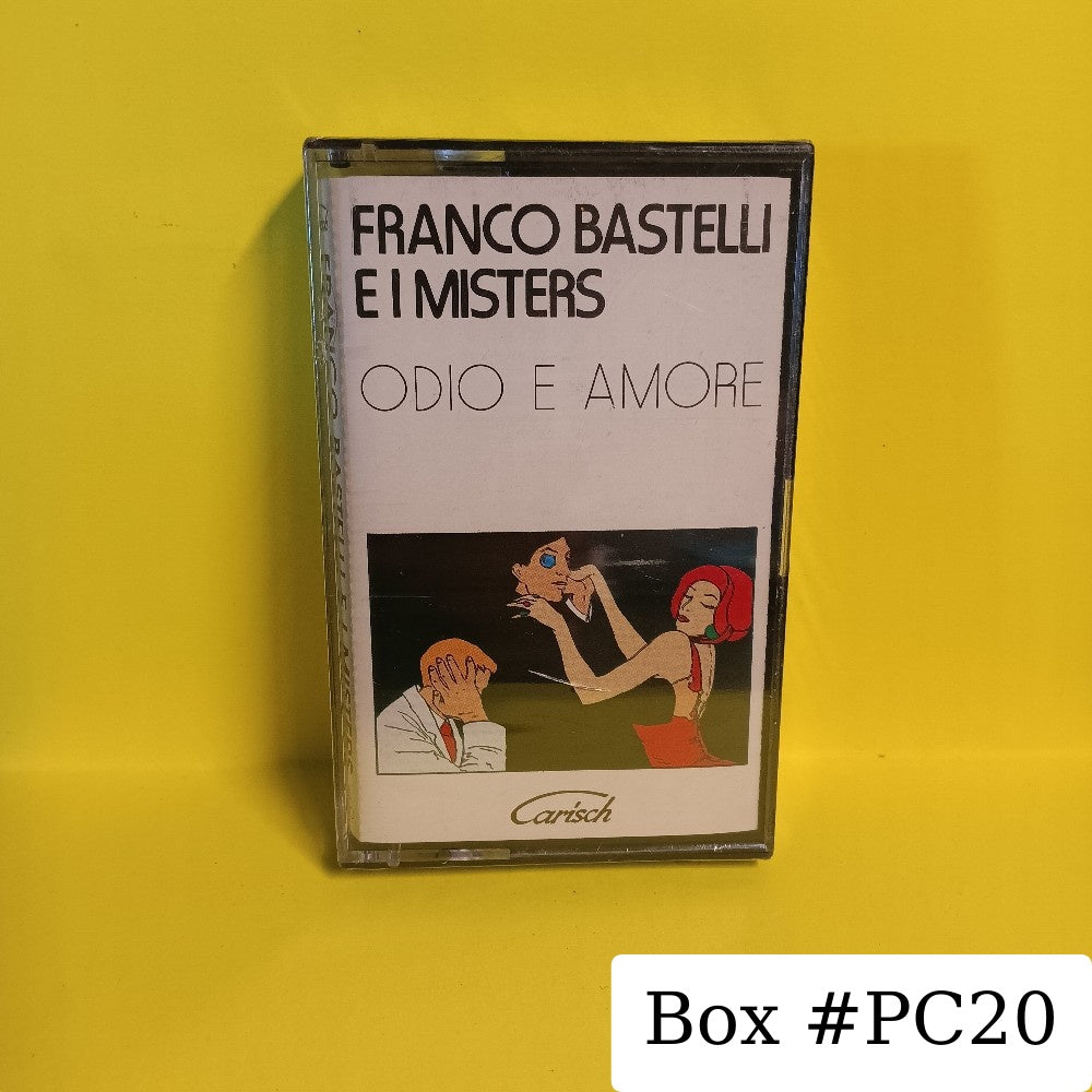 Franco Bastelli E I Misters - Odio E Amore ITALY - 1991 - NL 30 - New - Sealed - Cassettes