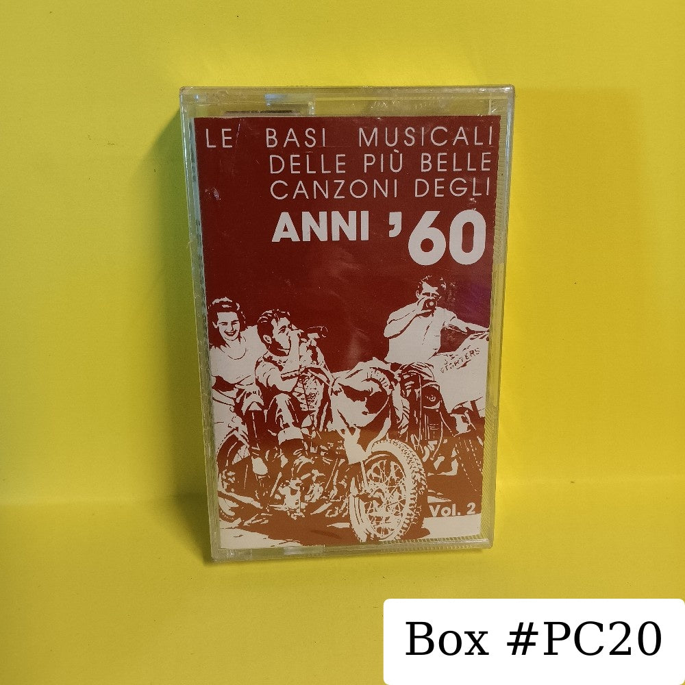 Raphael Ottavio / Mauro Falzoni - Le Basi Musicali Degli Anni '60 Vol. 2 America ITALY - QRMC0018 - New - Sealed - Cassettes