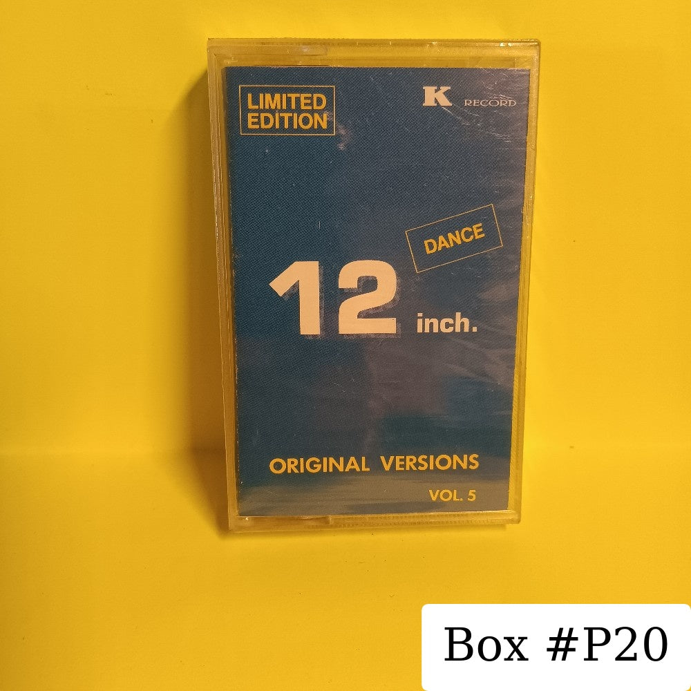 Various - 12 Inch Original Versions Vol. 5 ITALY  - K 0013-4 - New - Sealed - Cassettes