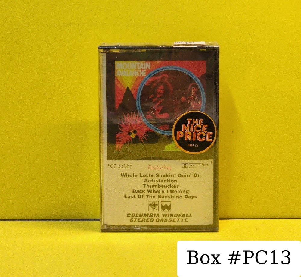 Mountain, - Avalanche - PCT 33088 - New - Sealed - Cassettes