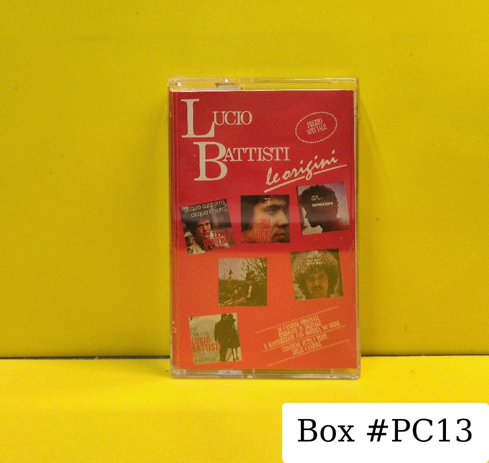 Lucio Battisti - Le Origini (Tape 2) - 1991 - RTR 4100-4 - Used - EX - Cassettes - Italy Import