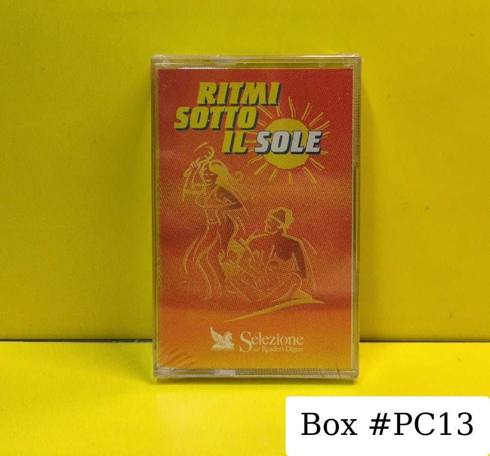 Various - Ritmi Sorto Il Sole 1 - RDIC 298-1 - New - Sealed - Cassettes - Italy Import