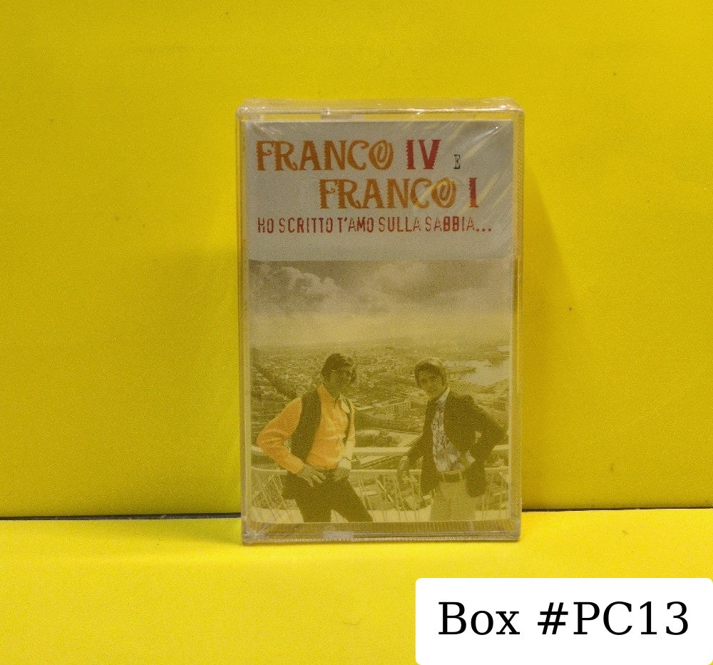 Franco IV E Franco I - Ho Scritto T'Amo Sulla Sabbia - 1998 - RMK 2208 - New - Sealed - Cassettes - Italy Import