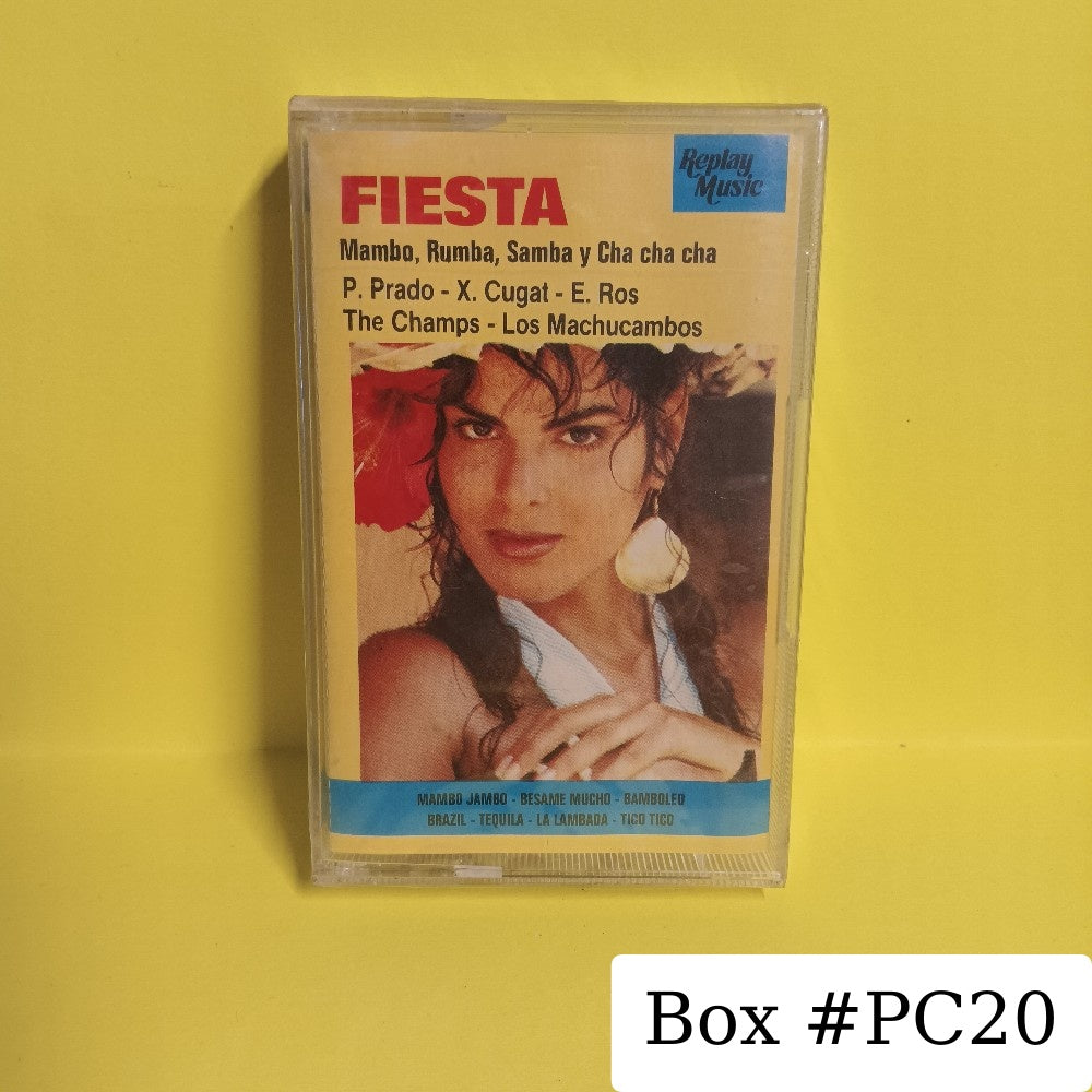 Various - Fiesta Mambo, Rumba, Samba Y Cha Cha Cha - RMK 2077 - New - Sealed - Cassettes