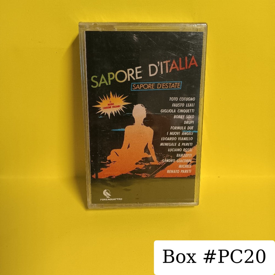 Various - Sapore D'Italia Sapore D'Estate ITALY - 1987 - FQM 101 - New - Sealed - Cassettes