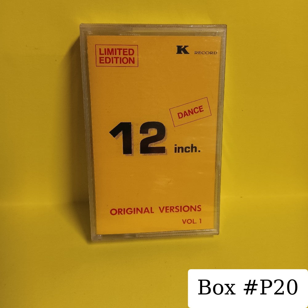 Various - 12 Inch Original Versions Vol. 1 ITALY  - K 0009-4 - New - Sealed - Cassettes