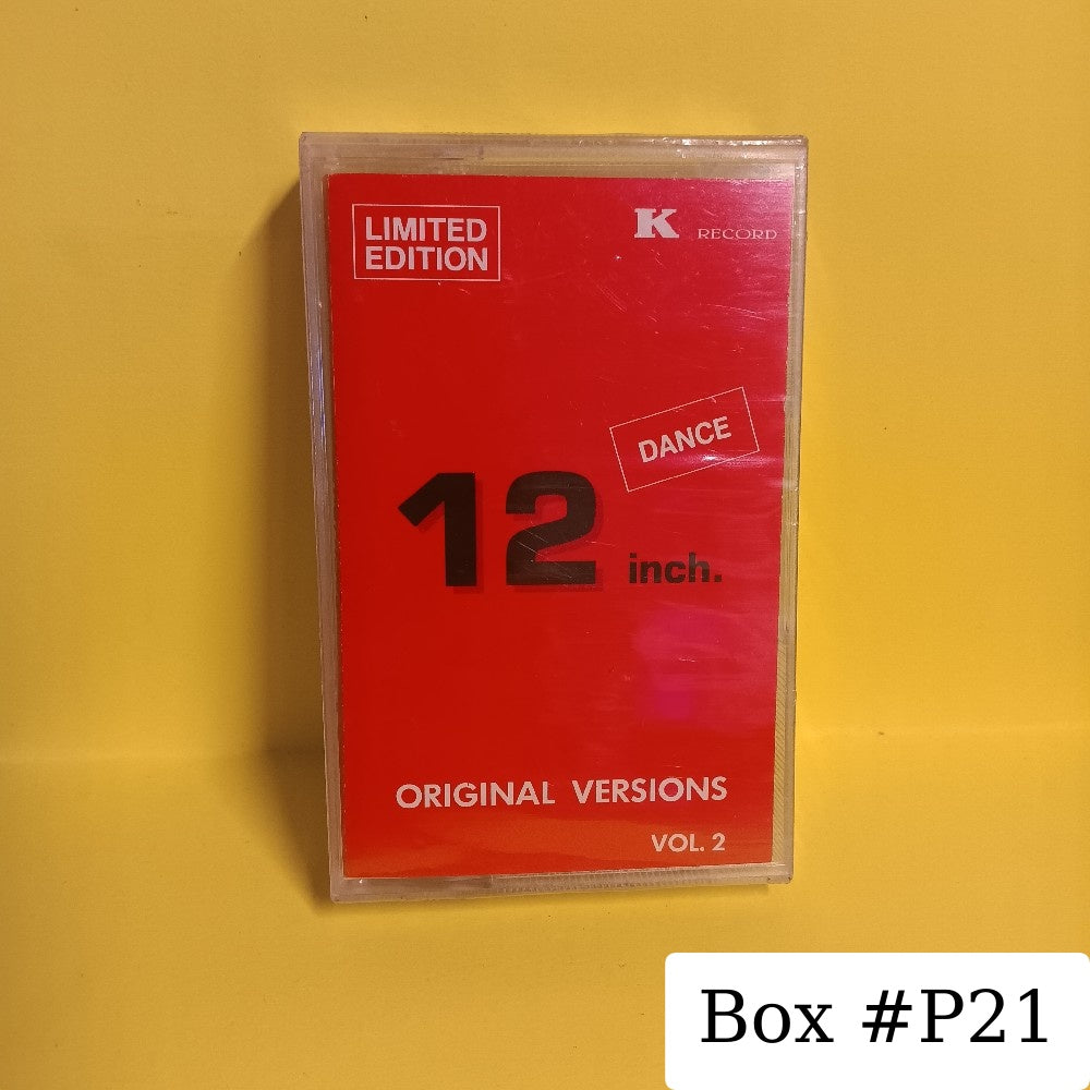 Various - 12 Inch Original Versions Vol. 2 ITALY  - K 0010-4 - New - Sealed - Cassettes