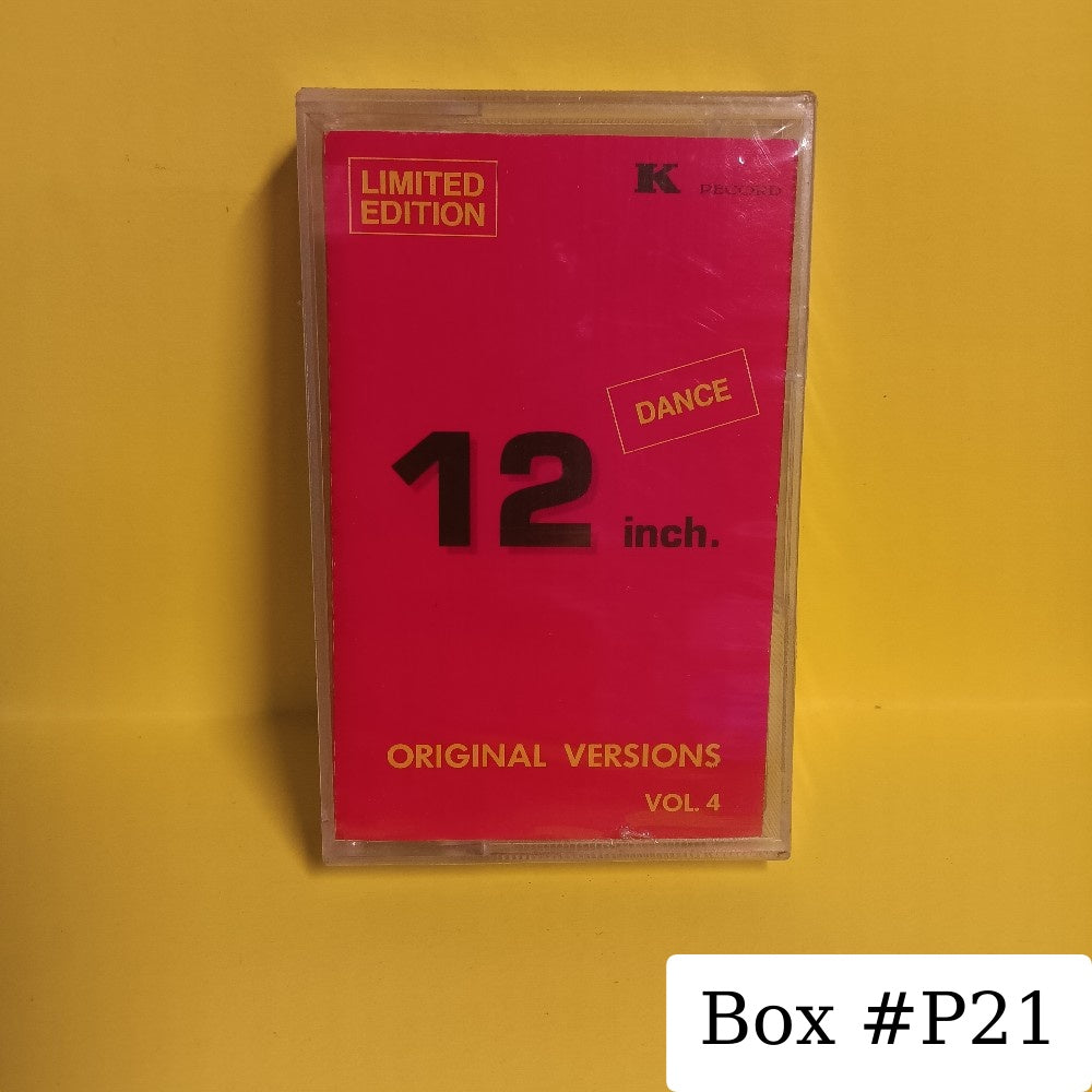 Various - 12 Inch Original Versions Vol. 4 ITALY  - K 0012-4 - New - Sealed - Cassettes