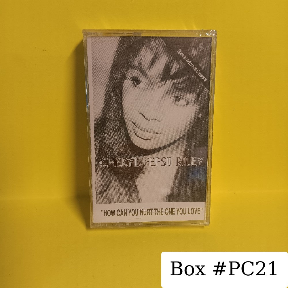 Cheryl Pepsii Riley - How Can You Hurt The One You Love ADVANCE PROMO - 1991 - 38T73766 - New - Sealed - Cassettes