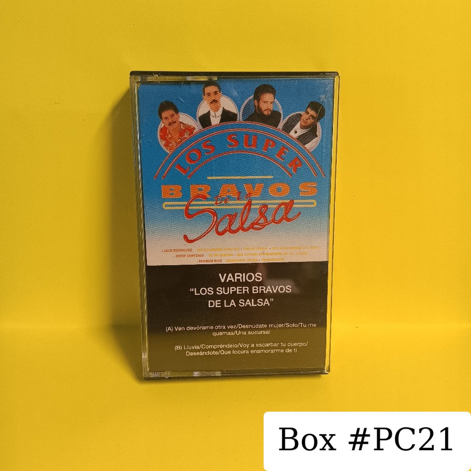 Various - Los Super Bravos De La Salsa - 1990 - 2793 - Used - EX - Cassettes