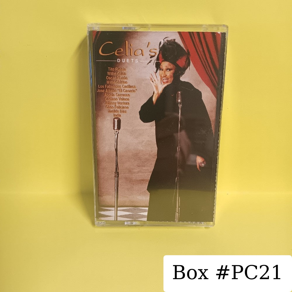 Celia Cruz - Celia's Duets - 1997 - RMC 82201 - Used - EX - Cassettes