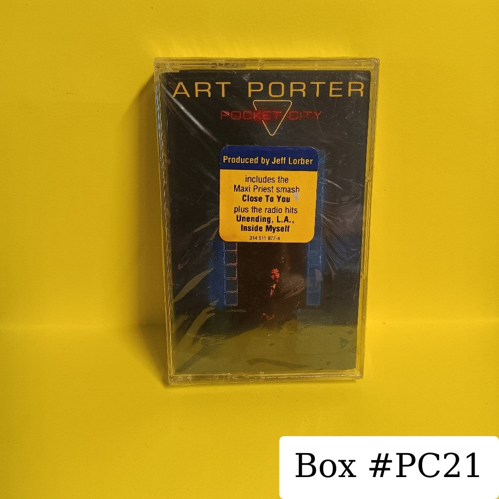 Art Porter - Pocket City - 1992 - 314 511 877-4 - New - Sealed - Cassettes