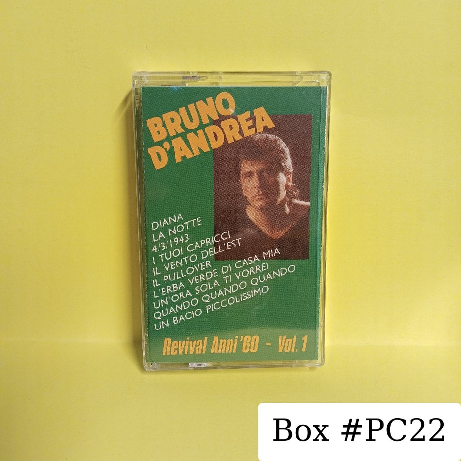 Bruno D'Andrea - Revival Anni '60 Vol. 1 ITALY - MC 0126 - Used - EX - Cassettes