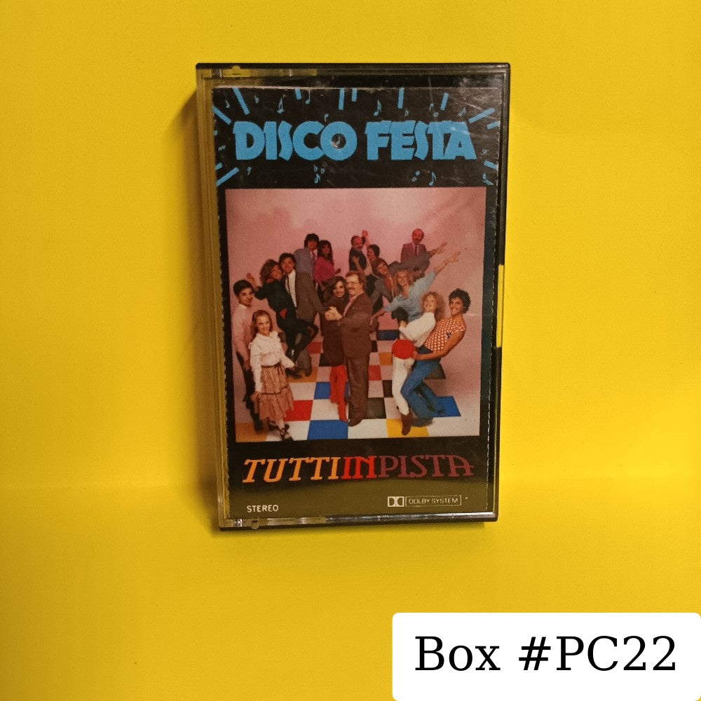 Various - Disco Festa - Tutti In Pista ITALY - 7134 308 - Used - EX - Cassettes