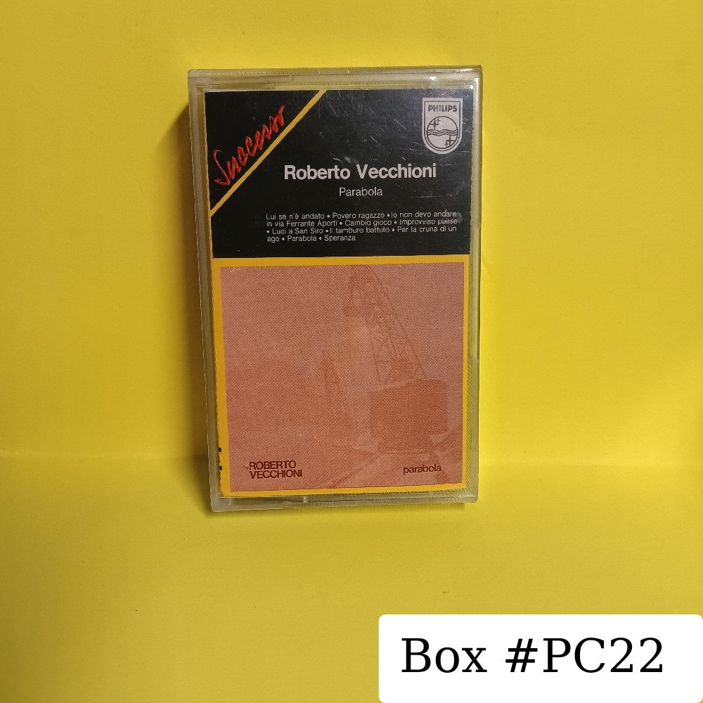 Roberto Vecchioni - Parabola ITALY - 7259 598 - New - Sealed - Cassettes