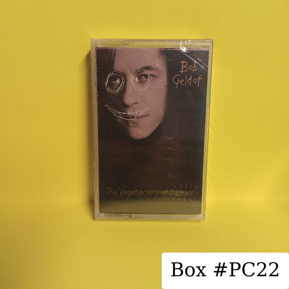Bob Geldof - The Vegetarians Of Love ITALY  - 1990 - 846 250-4 - New - Sealed - Cassettes