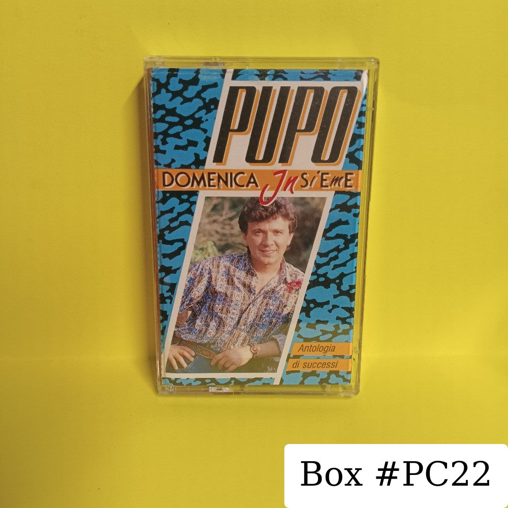 Pupo - Domenica Insieme ITALY - 1989 - 590 121-4 - Used - EX - Cassettes