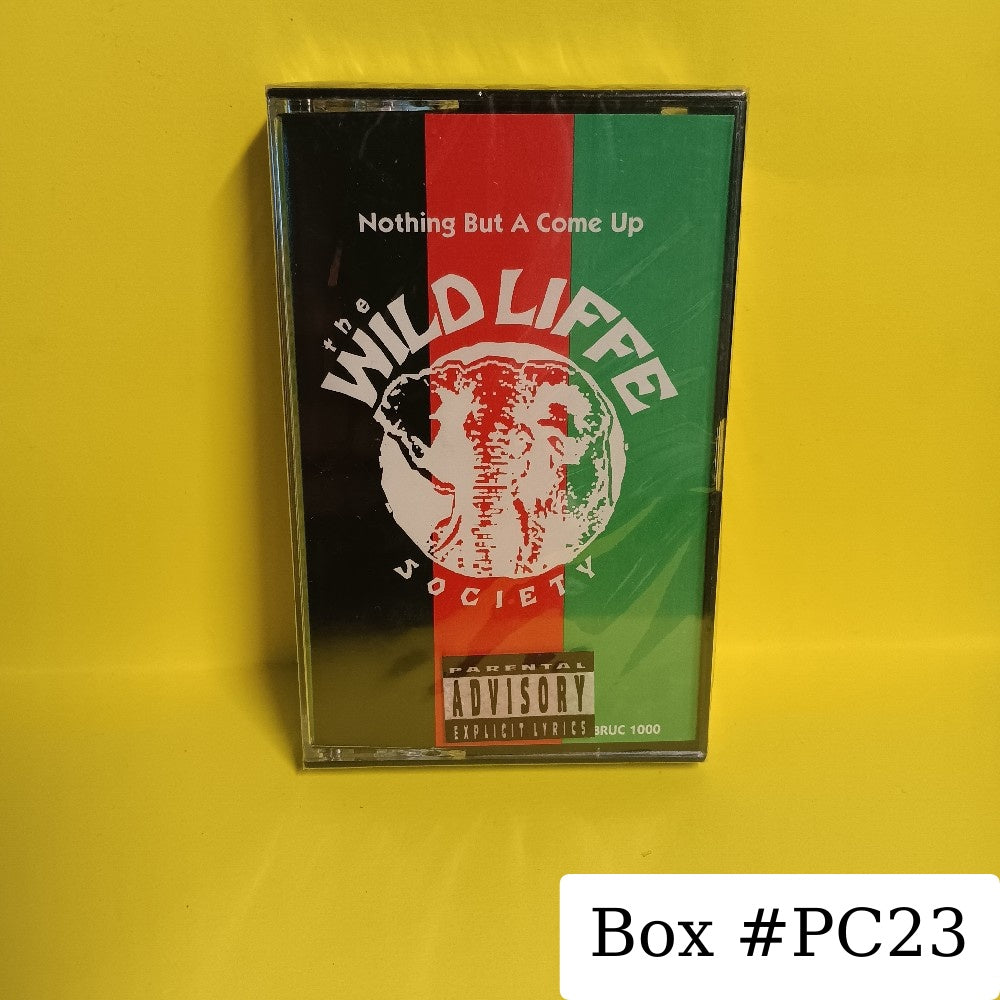 Wild Liffe Society - Nothing But A Come Up - 1991 - BRU 1000 - New - Sealed - Cassettes