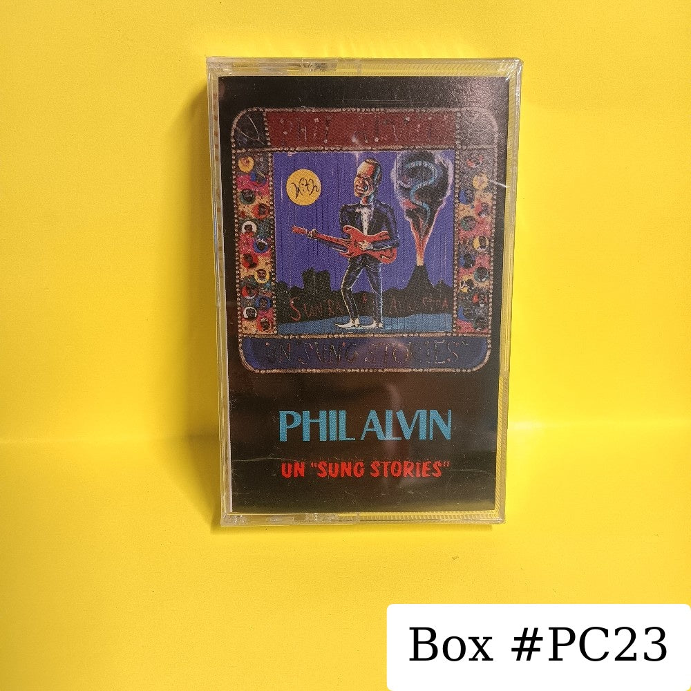 Phil Alvin - Un "Sung Stories" - 1986 - 9 25481-4 - New - Sealed - Cassettes