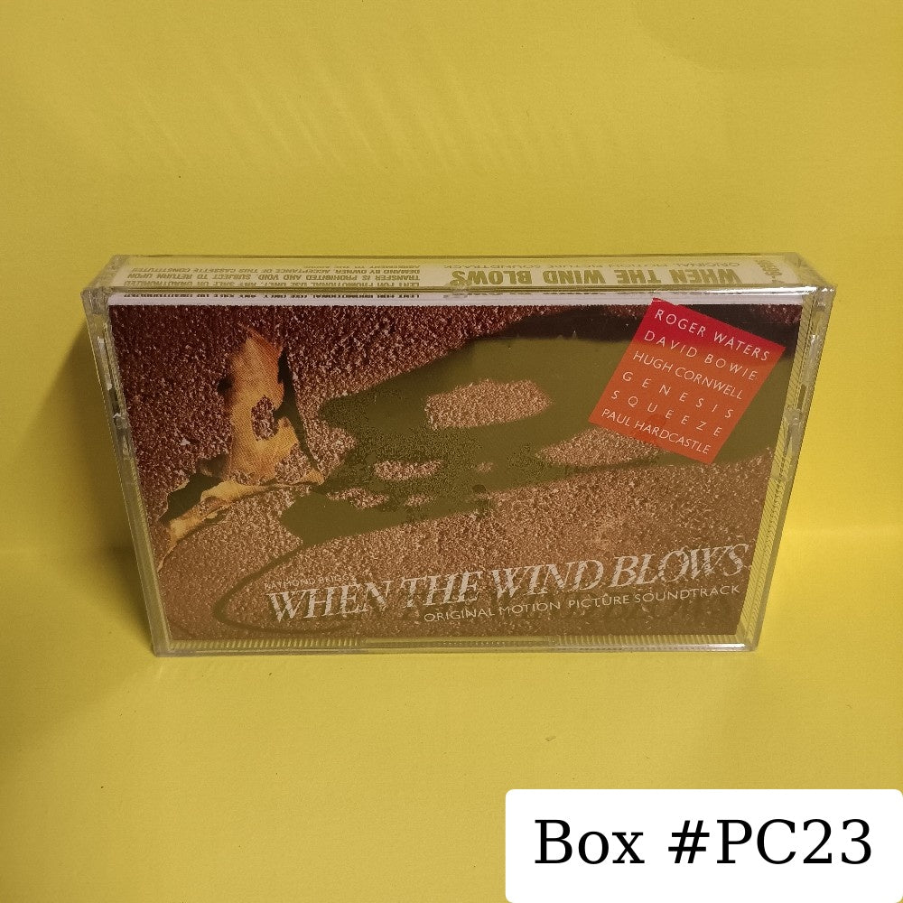Waters / Bowie / Genesis + - When The Wind Blows Soundtrack - 1987 - 90599-4 - New - Sealed - Cassettes