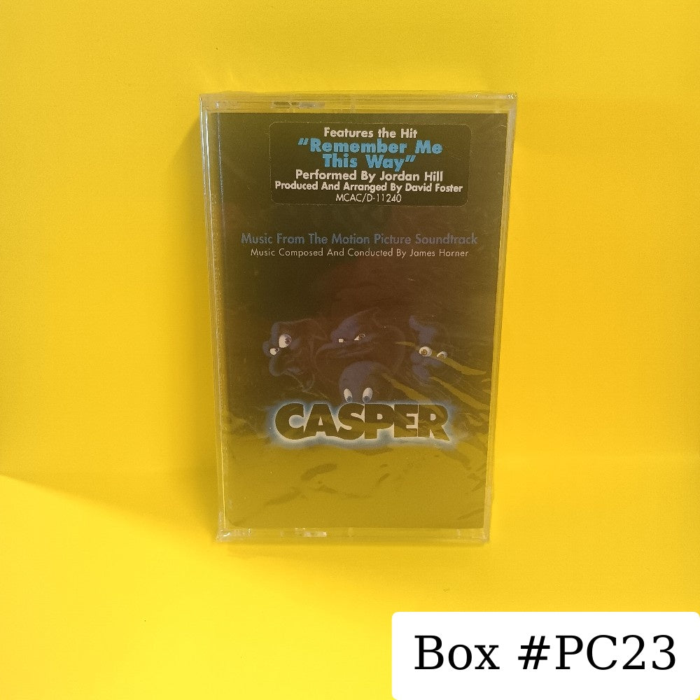 James Horner - Casper Motion Picture Soundtrack - 1995 - MCAC-11240 - New - Sealed - Cassettes