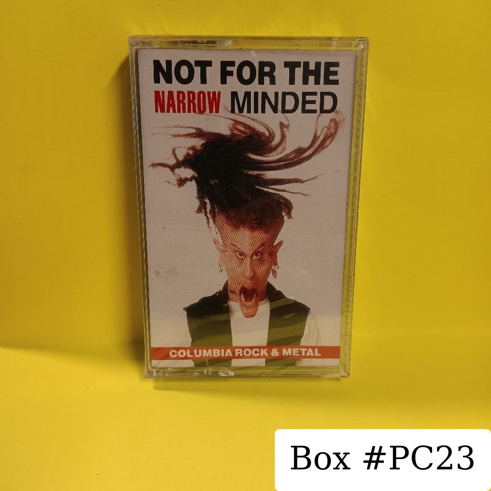 Various - Not For The Narrow Minded PROMO - 1991 - CAT 4227 - New - Sealed - Cassettes