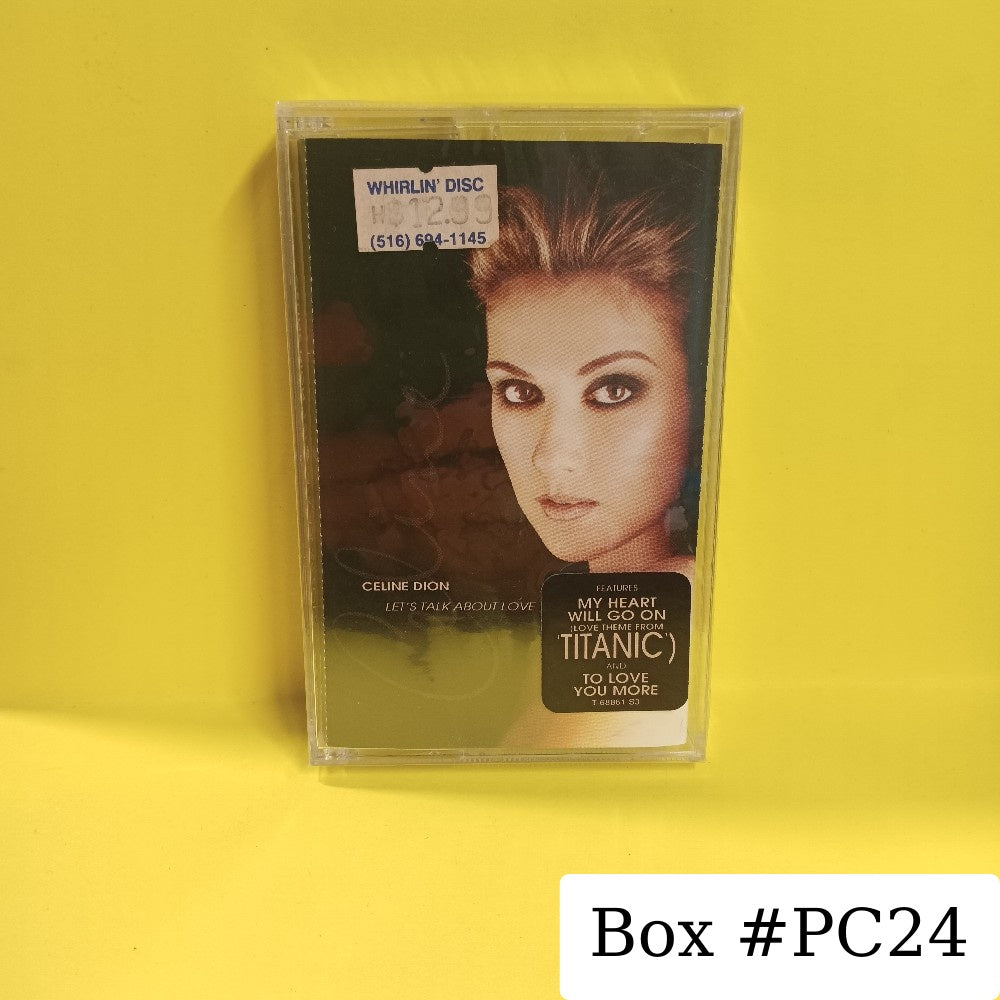 Celine Dion - Let's Talk About Love - 1997 - BT 68861 - New - Sealed - Cassettes